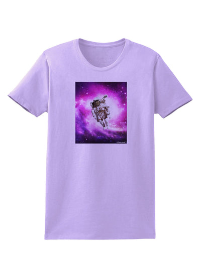 Astronaut Cat Womens T-Shirt-Womens T-Shirt-TooLoud-Lavender-X-Small-Davson Sales