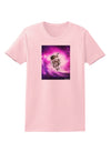 Astronaut Cat Womens T-Shirt-Womens T-Shirt-TooLoud-PalePink-X-Small-Davson Sales