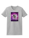 Astronaut Cat Womens T-Shirt-Womens T-Shirt-TooLoud-AshGray-X-Small-Davson Sales