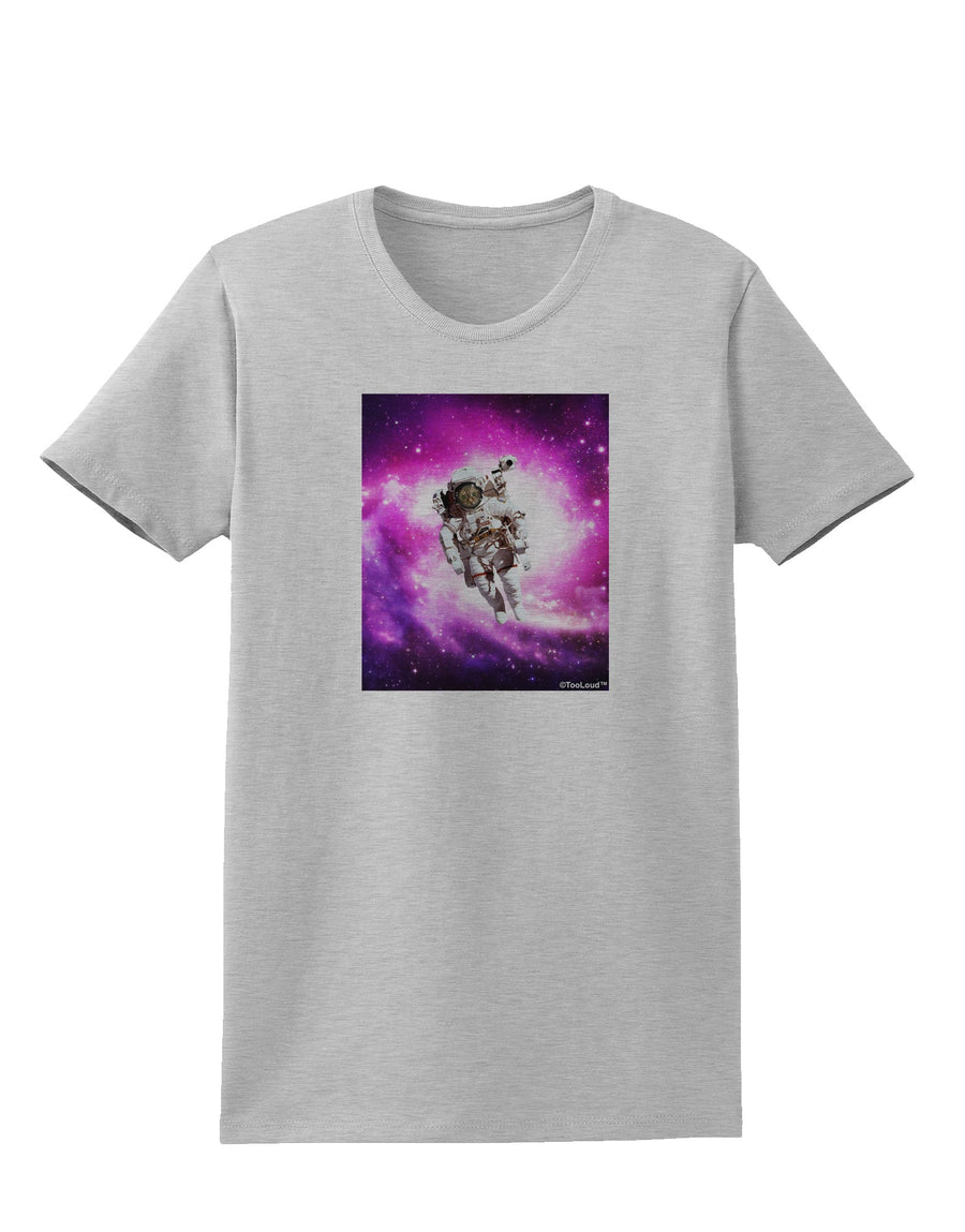 Astronaut Cat Womens T-Shirt-Womens T-Shirt-TooLoud-White-X-Small-Davson Sales