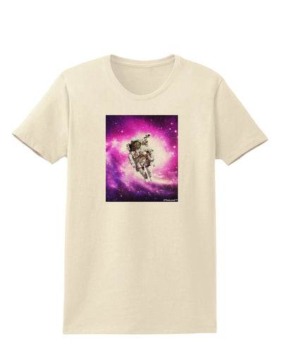 Astronaut Cat Womens T-Shirt-Womens T-Shirt-TooLoud-Natural-X-Small-Davson Sales