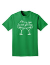 At My Age I Need Glasses - Margarita Adult Dark T-Shirt by TooLoud-Mens T-Shirt-TooLoud-Kelly-Green-Small-Davson Sales