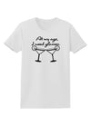 At My Age I Need Glasses - Margarita Womens T-Shirt by TooLoud-Womens T-Shirt-TooLoud-White-X-Small-Davson Sales