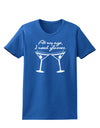 At My Age I Need Glasses - Martini Womens Dark T-Shirt by TooLoud-Womens T-Shirt-TooLoud-Royal-Blue-X-Small-Davson Sales