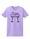 At My Age I Need Glasses - Martini Womens T-Shirt by TooLoud-Womens T-Shirt-TooLoud-Lavender-X-Small-Davson Sales