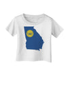 Atlanta Georgia Flag Infant T-Shirt-Infant T-Shirt-TooLoud-White-18-Months-Davson Sales