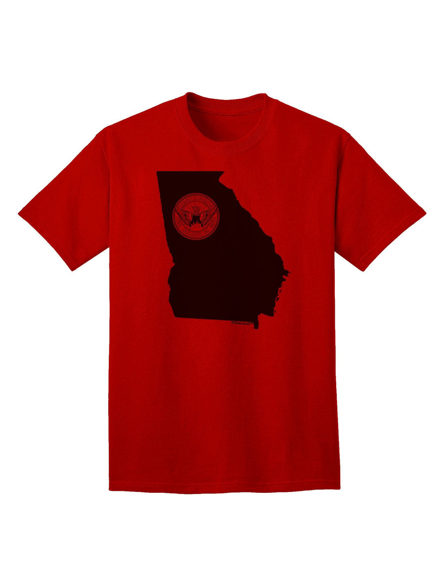 Atlanta Georgia Flag - Premium Adult T-Shirt Collection-Mens T-shirts-TooLoud-Red-XXXX-Large-Davson Sales