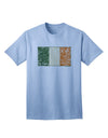 Authentic Distressed Irish Flag - Premium Adult T-Shirt Representing the Flag of Ireland-Mens T-shirts-TooLoud-Light-Blue-Small-Davson Sales