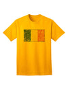 Authentic Distressed Irish Flag - Premium Adult T-Shirt Representing the Flag of Ireland-Mens T-shirts-TooLoud-Gold-Small-Davson Sales