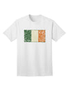 Authentic Distressed Irish Flag - Premium Adult T-Shirt Representing the Flag of Ireland-Mens T-shirts-TooLoud-White-Small-Davson Sales