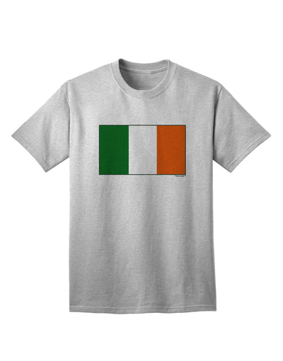 Authentic Irish Flag - Premium Adult T-Shirt Representing the Flag of Ireland-Mens T-shirts-TooLoud-AshGray-Small-Davson Sales