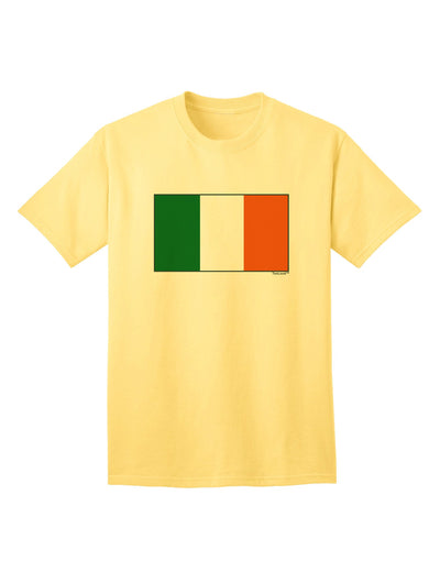 Authentic Irish Flag - Premium Adult T-Shirt Representing the Flag of Ireland-Mens T-shirts-TooLoud-Yellow-Small-Davson Sales