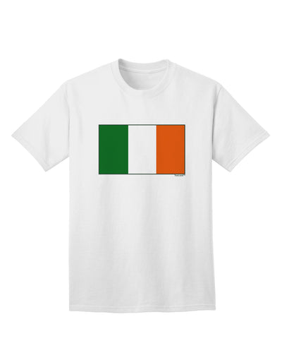 Authentic Irish Flag - Premium Adult T-Shirt Representing the Flag of Ireland-Mens T-shirts-TooLoud-White-Small-Davson Sales