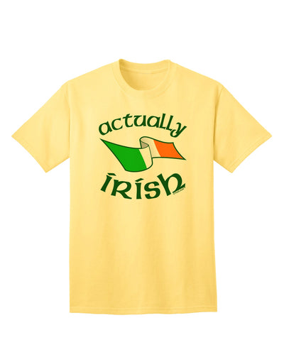 Authentic Irish-Inspired Adult T-Shirt Collection-Mens T-shirts-TooLoud-Yellow-Small-Davson Sales