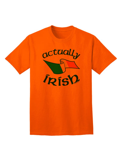 Authentic Irish-Inspired Adult T-Shirt Collection-Mens T-shirts-TooLoud-Orange-Small-Davson Sales