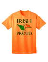 Authentic Irish Pride: Adult T-Shirt Collection-Mens T-shirts-TooLoud-Neon-Orange-Small-Davson Sales