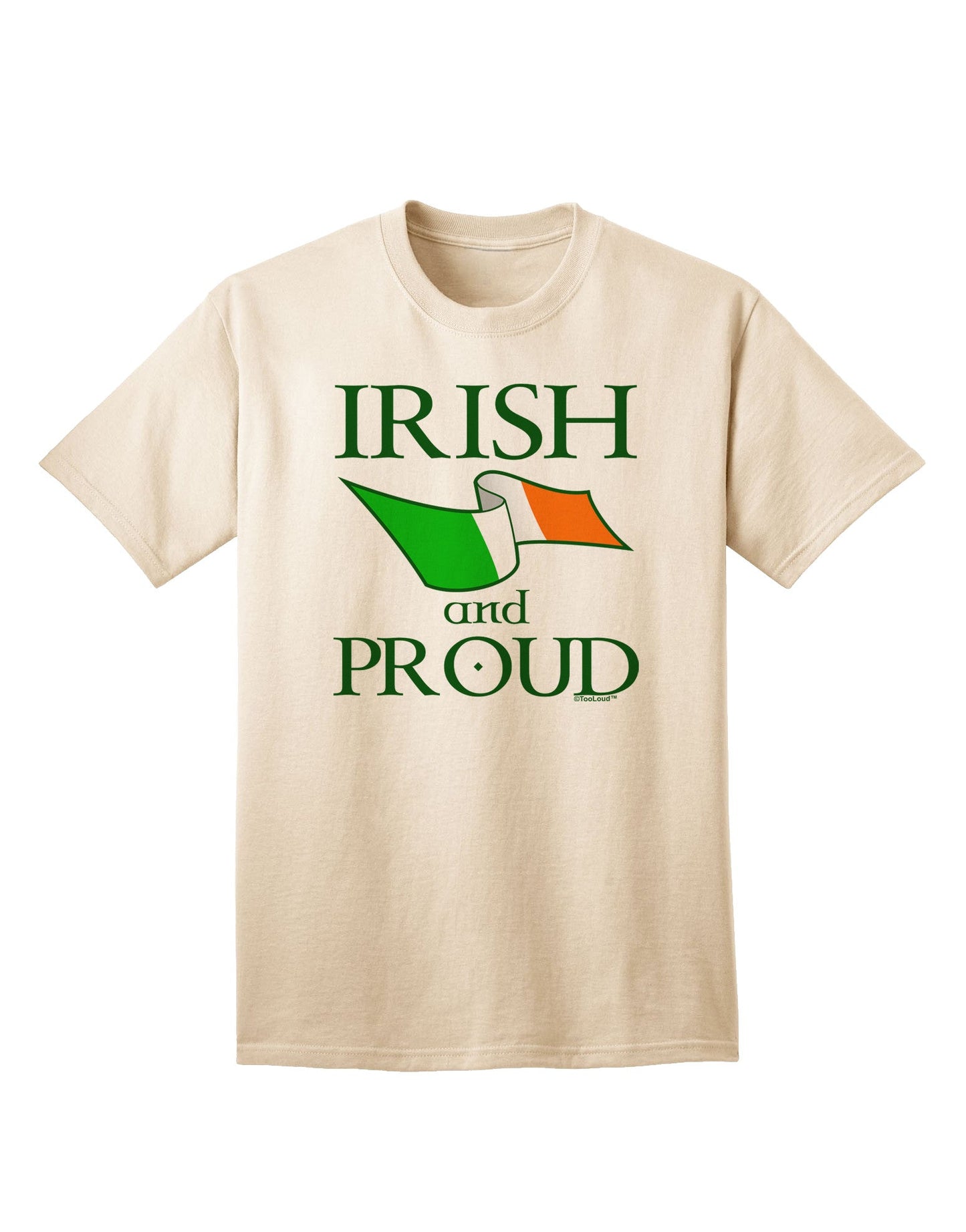 Authentic Irish Pride: Adult T-Shirt Collection-Mens T-shirts-TooLoud-Natural-Small-Davson Sales