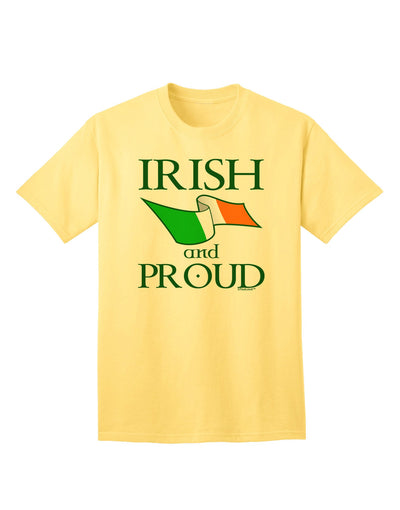 Authentic Irish Pride: Adult T-Shirt Collection-Mens T-shirts-TooLoud-Yellow-Small-Davson Sales
