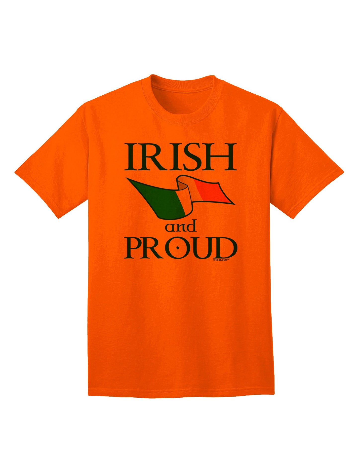 Authentic Irish Pride: Adult T-Shirt Collection-Mens T-shirts-TooLoud-Orange-Small-Davson Sales