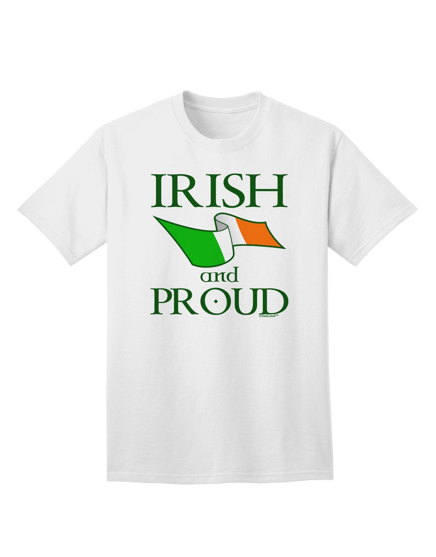 Authentic Irish Pride: Adult T-Shirt Collection-Mens T-shirts-TooLoud-White-Small-Davson Sales