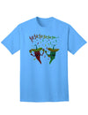 Authentic Mexican Chili Peppers Adult T-Shirt-Mens T-shirts-TooLoud-Aquatic-Blue-Small-Davson Sales