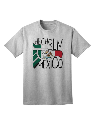 Authentic Mexican Design: Mexican Flag Adult T-Shirt by TooLoud-Mens T-shirts-TooLoud-AshGray-Small-Davson Sales
