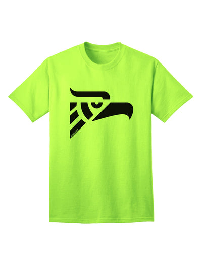 Authentic Mexican Eagle Symbol Adult T-Shirt by TooLoud-Mens T-shirts-TooLoud-Neon-Green-Small-Davson Sales