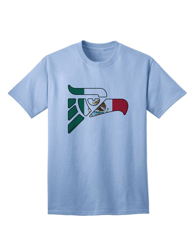 Authentic Mexican Eagle Symbol - Mexican Flag Adult T-Shirt by TooLoud-Mens T-shirts-TooLoud-Light-Blue-Small-Davson Sales