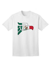 Authentic Mexican Eagle Symbol - Mexican Flag Adult T-Shirt by TooLoud-Mens T-shirts-TooLoud-White-Small-Davson Sales