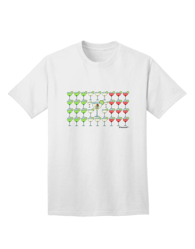 Authentic Mexican Flag Margaritas Adult T-Shirt by TooLoud-Mens T-shirts-TooLoud-White-Small-Davson Sales