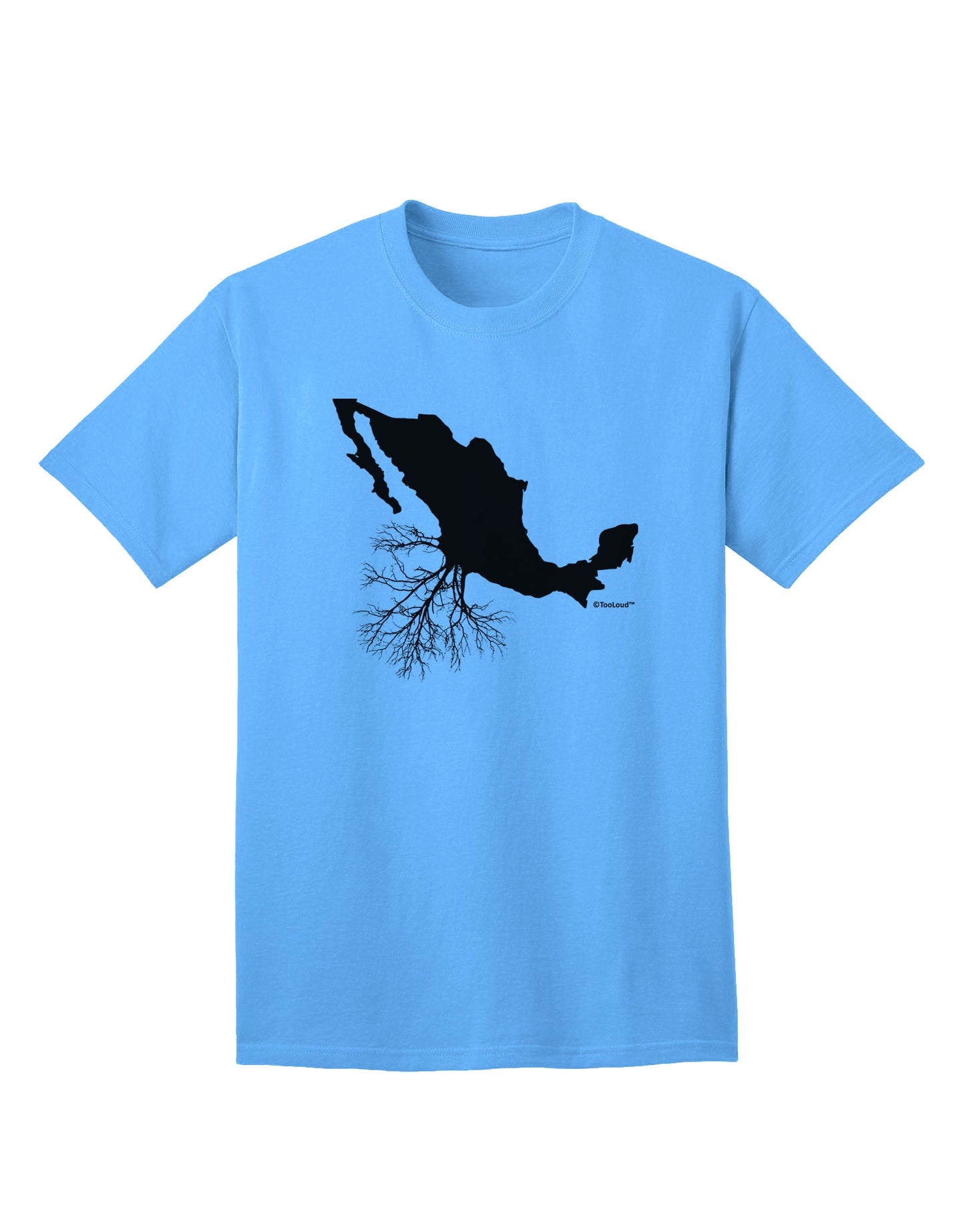 Authentic Mexican Heritage Adult T-Shirt with Exquisite Design by TooLoud-Mens T-shirts-TooLoud-Aquatic-Blue-Small-Davson Sales