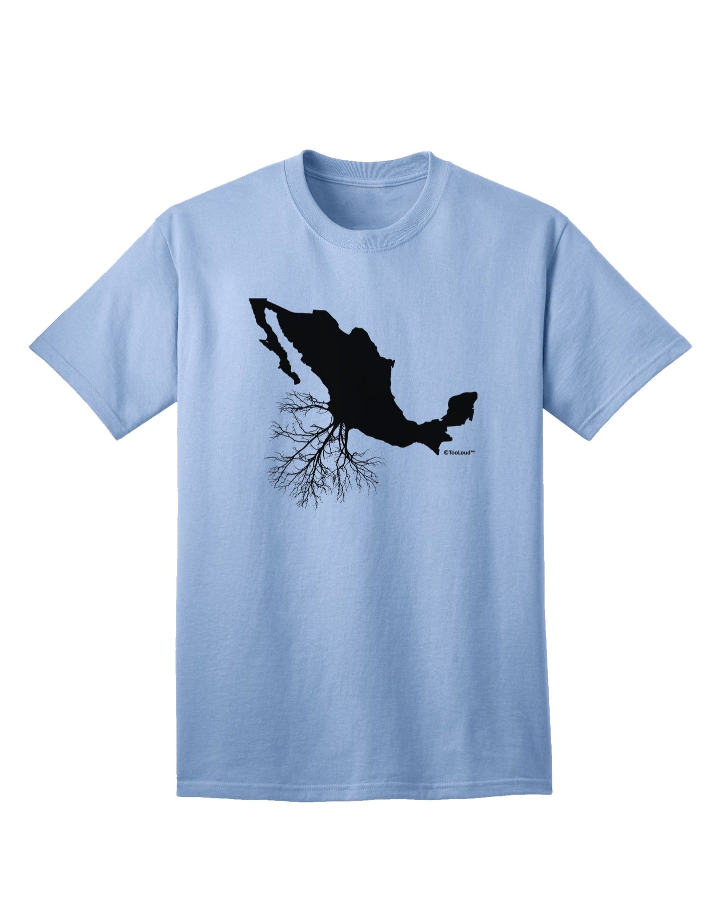 Authentic Mexican Heritage Adult T-Shirt with Exquisite Design by TooLoud-Mens T-shirts-TooLoud-Light-Blue-Small-Davson Sales