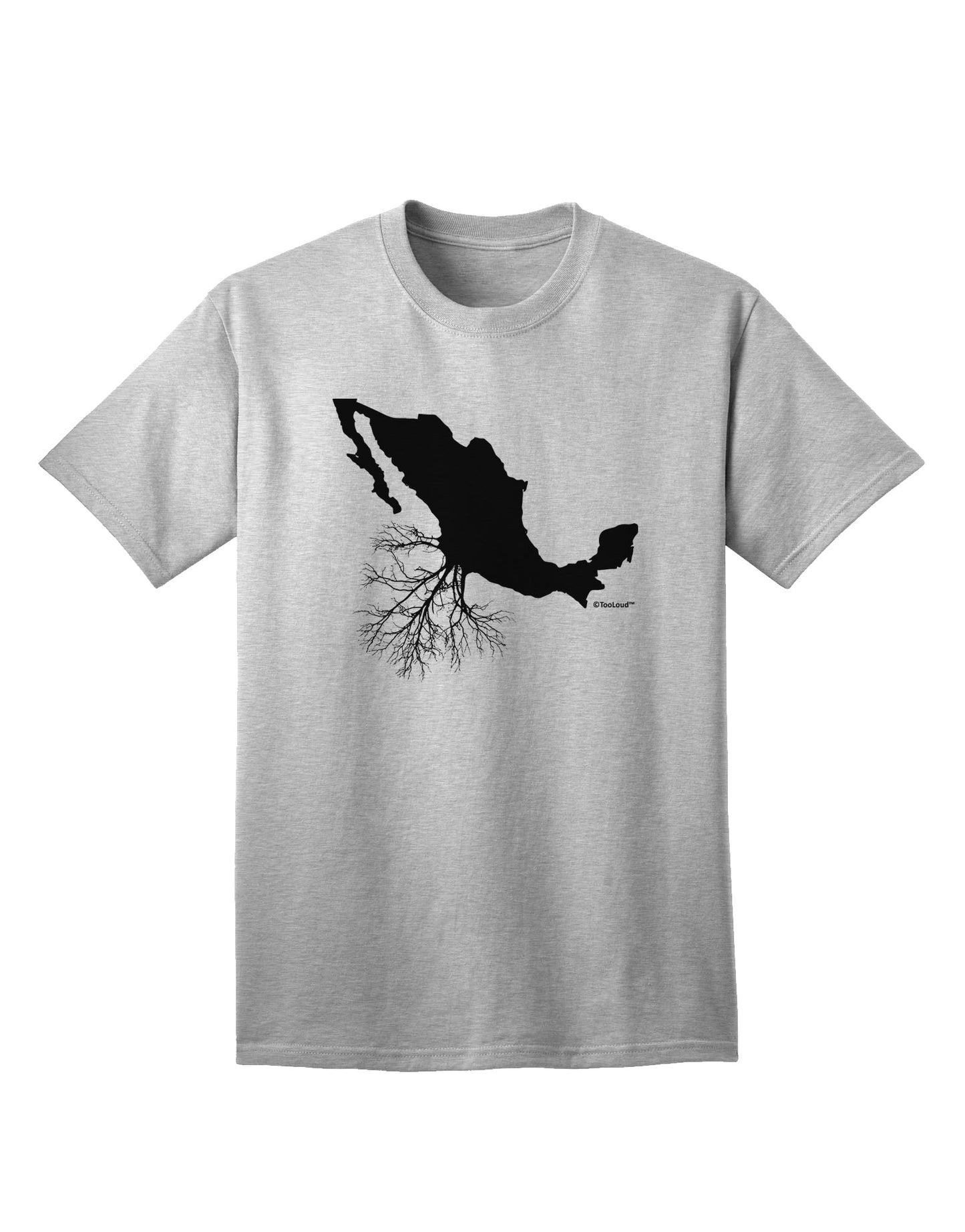 Authentic Mexican Heritage Adult T-Shirt with Exquisite Design by TooLoud-Mens T-shirts-TooLoud-AshGray-Small-Davson Sales