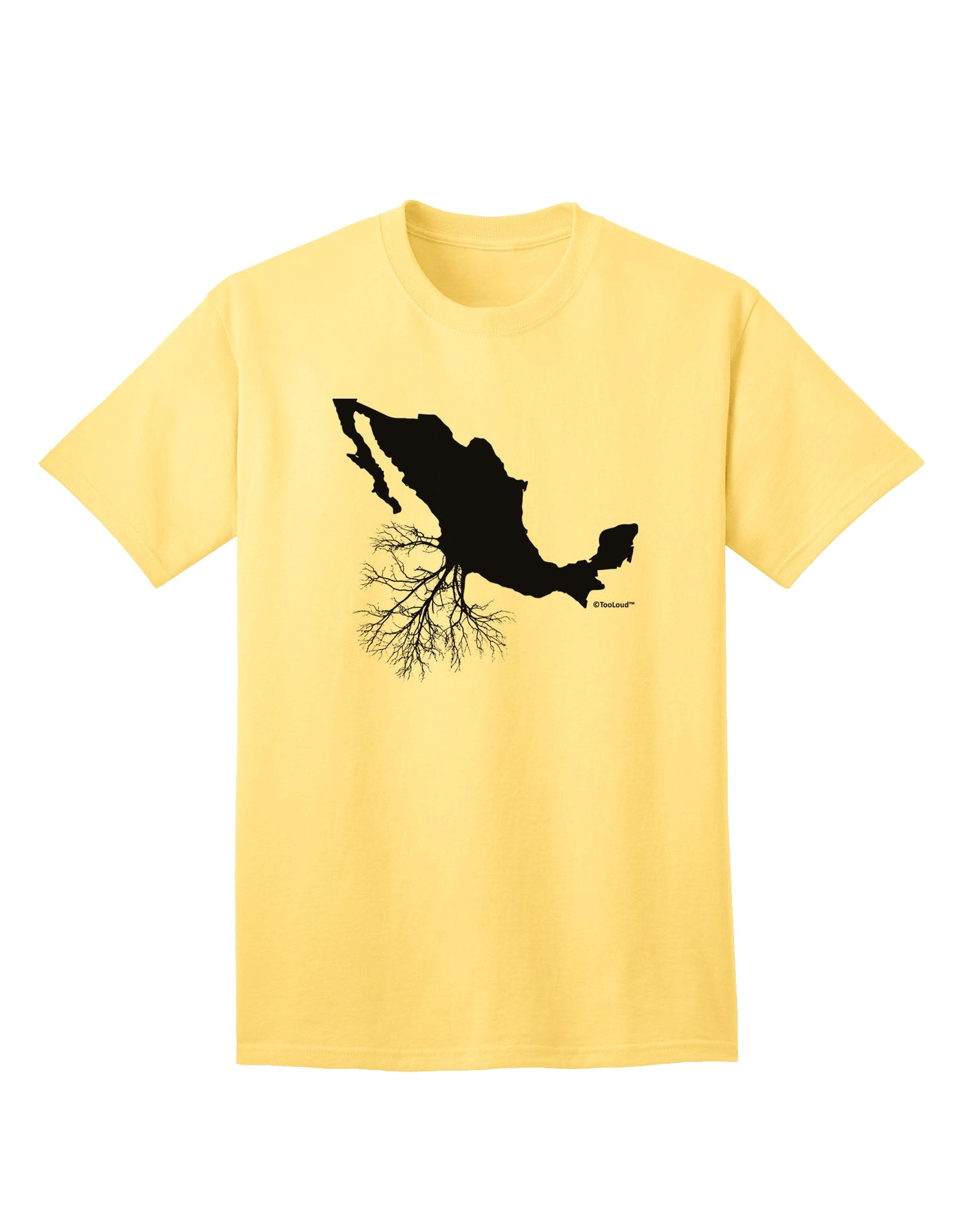 Authentic Mexican Heritage Adult T-Shirt with Exquisite Design by TooLoud-Mens T-shirts-TooLoud-Yellow-Small-Davson Sales