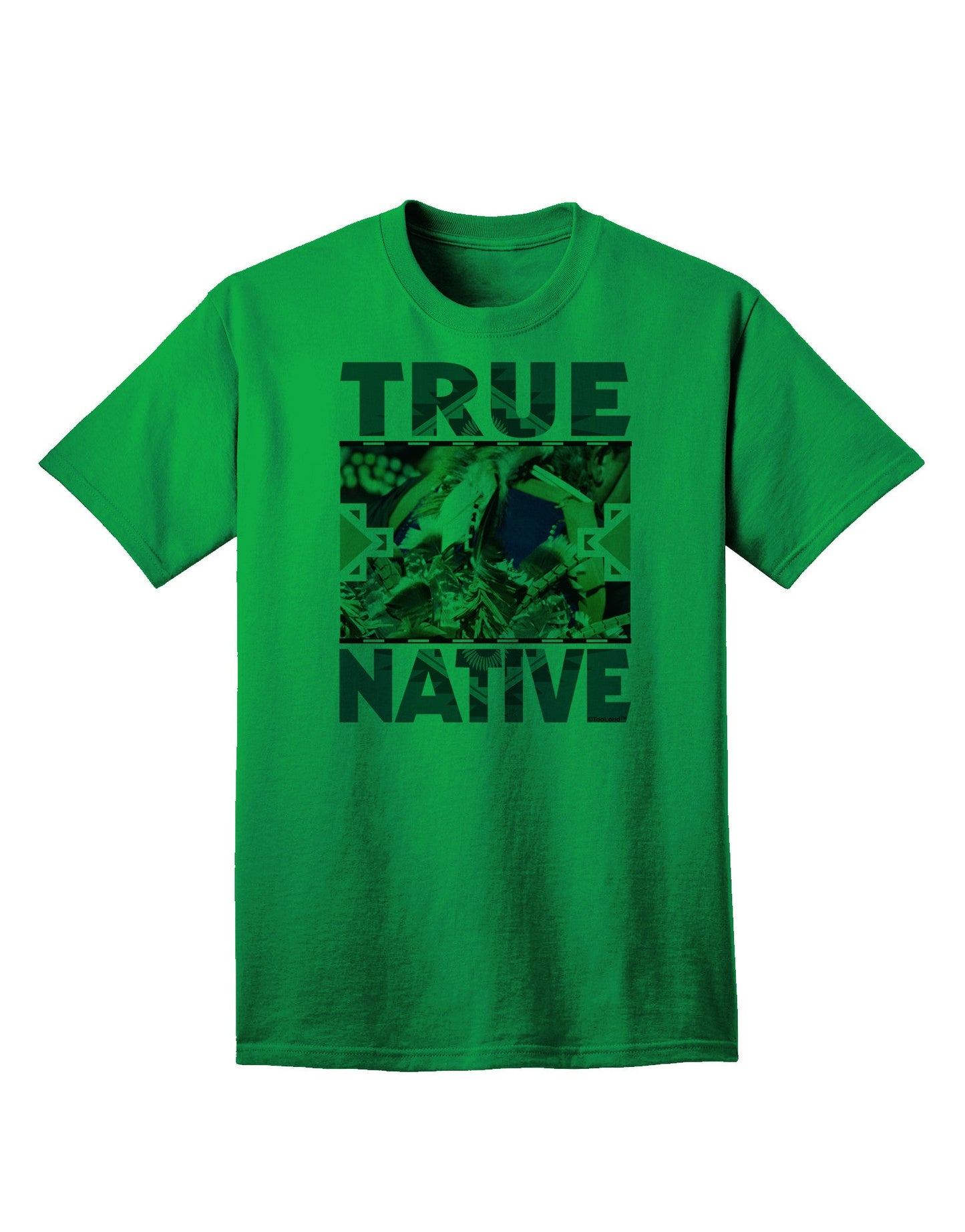 Authentic Native American-Inspired Adult T-Shirt Collection-Mens T-shirts-TooLoud-Kelly-Green-Small-Davson Sales