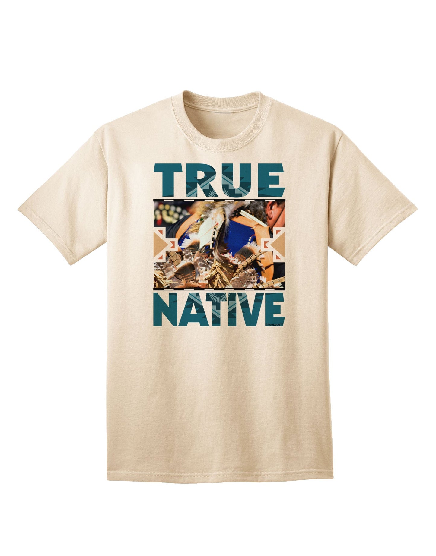 Authentic Native American-Inspired Adult T-Shirt Collection-Mens T-shirts-TooLoud-Natural-Small-Davson Sales