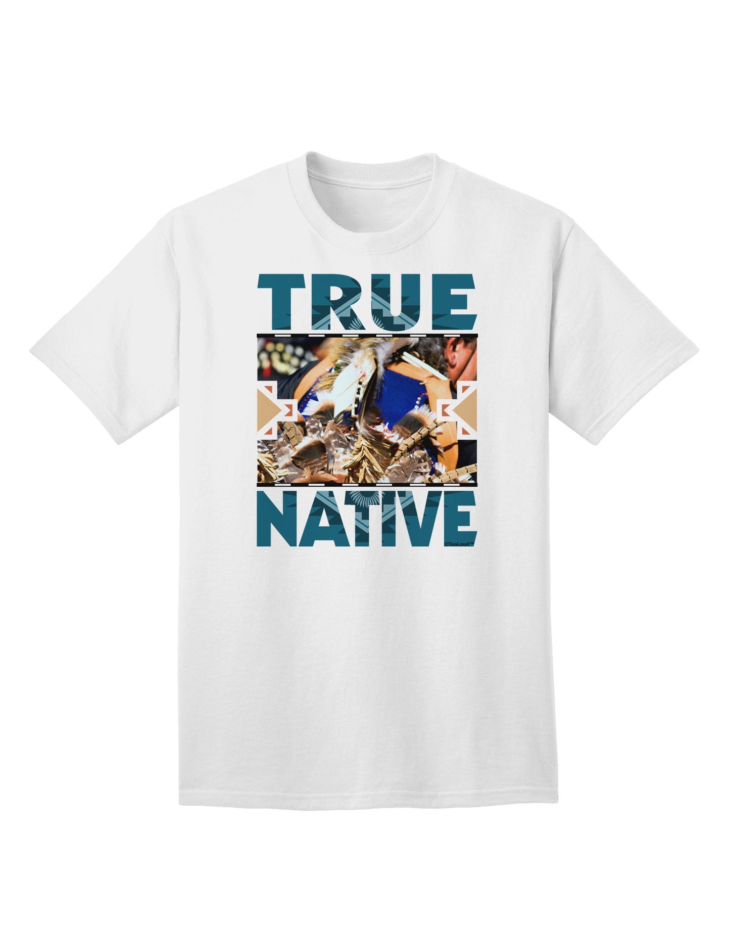 Authentic Native American-Inspired Adult T-Shirt Collection-Mens T-shirts-TooLoud-White-Small-Davson Sales