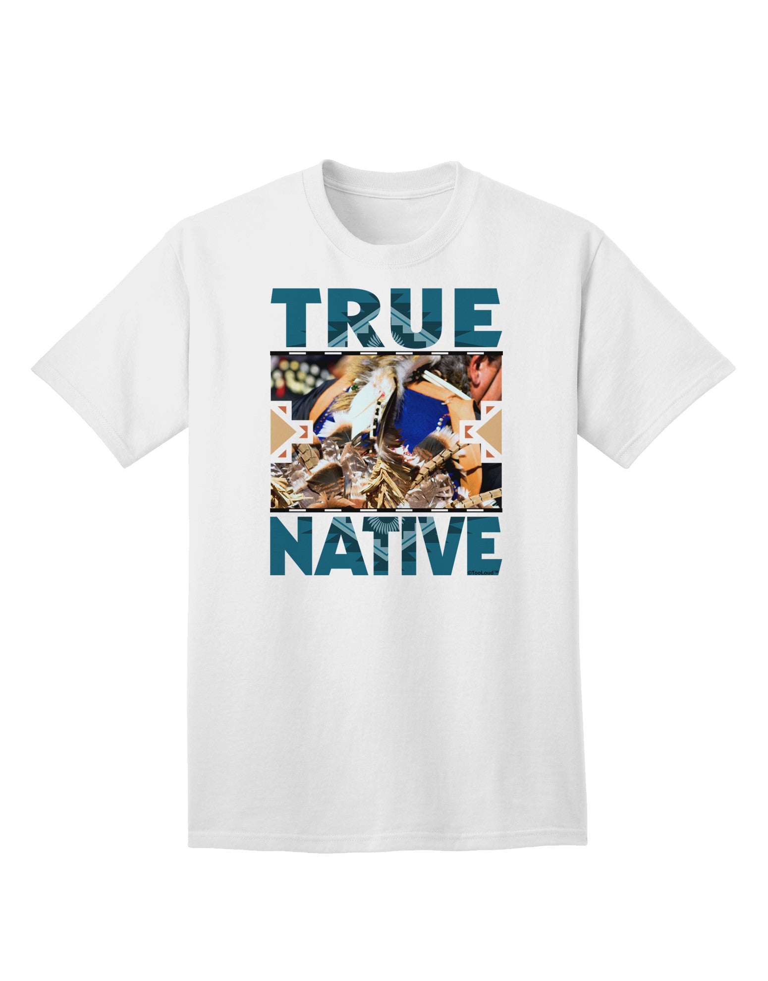 Authentic Native American-Inspired Adult T-Shirt Collection-Mens T-shirts-TooLoud-White-Small-Davson Sales