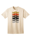 Authentic Natural Mustache Rainbow - Premium Adult T-Shirt Collection-Mens T-shirts-TooLoud-Natural-Small-Davson Sales