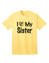 Autism Awareness Adult T-Shirt - A Heartfelt Tribute to Sisters by TooLoud-Mens T-shirts-TooLoud-Yellow-Small-Davson Sales