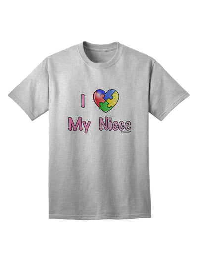 Autism Awareness Adult T-Shirt: Show Your Love for Your Niece with TooLoud-Mens T-shirts-TooLoud-AshGray-Small-Davson Sales