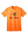 Autism Awareness Adult T-Shirt: Show Your Love for Your Niece with TooLoud-Mens T-shirts-TooLoud-Neon-Orange-Small-Davson Sales