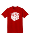 Autism Awareness - Cube B & W Adult Dark T-Shirt-Mens T-Shirt-TooLoud-Red-Small-Davson Sales