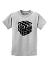 Autism Awareness - Cube B & W Childrens T-Shirt-Childrens T-Shirt-TooLoud-AshGray-X-Small-Davson Sales