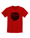 Autism Awareness - Cube B & W Childrens T-Shirt-Childrens T-Shirt-TooLoud-Red-X-Small-Davson Sales