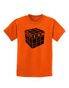 Autism Awareness - Cube B & W Childrens T-Shirt-Childrens T-Shirt-TooLoud-Orange-X-Small-Davson Sales