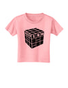 Autism Awareness - Cube B & W Toddler T-Shirt-Toddler T-Shirt-TooLoud-Candy-Pink-2T-Davson Sales