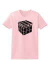 Autism Awareness - Cube B & W Womens T-Shirt-Womens T-Shirt-TooLoud-PalePink-X-Small-Davson Sales