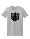 Autism Awareness - Cube B & W Womens T-Shirt-Womens T-Shirt-TooLoud-AshGray-X-Small-Davson Sales