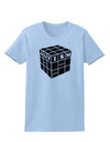 Autism Awareness - Cube B & W Womens T-Shirt-Womens T-Shirt-TooLoud-Light-Blue-X-Small-Davson Sales